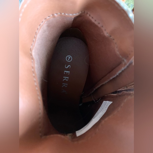 Serra women’s -Ladies booties size 7, brown - Picture 9 of 12